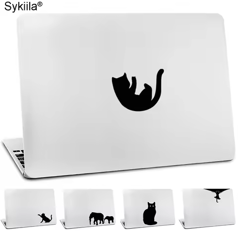 Vinyl Sticker for apple macbook air 11 13 inches for Mac Pro Retina 13 15 Skins cover Glow Black dec