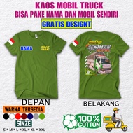 Family custom KAOS T-SHIRT Mobil Truck Bisa Riques Nama Dan Mobil Sendiri Gratis design \KAOS DRIVE