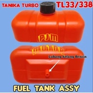 MESIN TL33 FUEL TANK ASSY 2-STROKE GASOLINE OIL TANK TANIKA TL30 TNK 338 330 328 ER