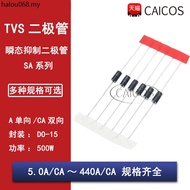 Inline One-Way Two-Way TVS Diode SA5.0 A6.0 A7.0 A10A12A15A24A48A100A440CA