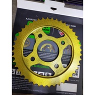 Aji racing 428 harden rear sprocket rs150 cbr 44T 43T 42T 41T 40T front sprocket 14T 15T