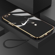 Casing OPPO F1s F21 Pro F23 F5 F7 F9 Pro Phone Case Ultra-thin Electroplating Smooth Phone Case Soft