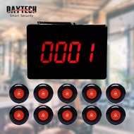 Daytech Pager Calling System Bell Call Customer Service Restaurant/hospital with loceng buzzer 呼叫器