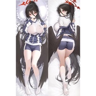 Blue Archive Anime Hanekawa Hasumi Pillow Hugging Body Pillow Case Otaku Gift