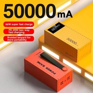 Power Bank 100000mah ls Equipped With Dual LineFast Charge Large Capacity 80000mah Power Bank Portab