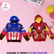 Children's Marvel Captain America and Ironman Jacket