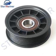 Serpentine Belt Idler Pulley 807757T-00 For Mercruiser 4.3L 5.0L 5.7L 350 Mag V6 V8 Stern Drive Boat