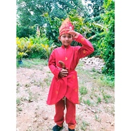 baju merdeka songket budak lelaki dan perempuan / srikandi songket / tunteja songket / baju traditio