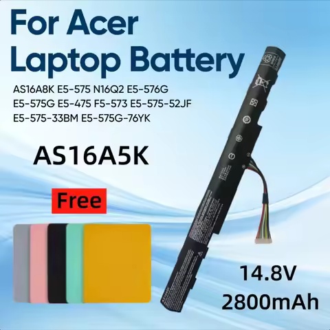 AS16A5K for Acer Aspire AS16A8K E5-575 N16Q2 E5-576G E5-575G E5-475 F5-573 E5-575-52JF E5-575-33BM E