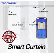 Automatic curtain / Smart Curtain / Xiaoai in ai smart bluetooth wifi speaker audio智能窗帘 / 自动窗帘 /手机远程控制遥控窗帘 单/双轨全自动开合窗帘轨道