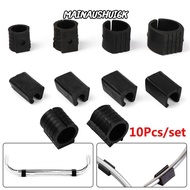 MAINAUSHUI6K 10pcs Tube Caps Useful U Shaped Non-slip Durable Damper Stool