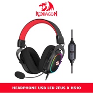 REDRAGON ZEUS-X H510 LED RGB Wired Gaming Headset (USB)