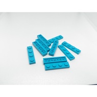 Lego Parts 10pcs Med Azure Plate 1x4