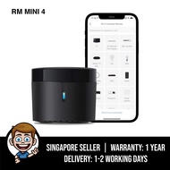 RM Mini 4 IR Remote Control, Smart Home Automation Wi-Fi Infrared Blaster, TV &amp; Aircon, Compatible with Alexa &amp; Google Home &amp; Broadlink App