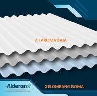 JT-NEW ATAP ALDERON RS - GELOMBANG ROMA - SINGLE WALL CORRUGATED