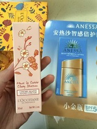 L'Occitane Cherry Blossom護手霜 + Anessa SPF50+ 防曬