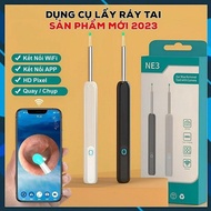 Dụng Cụ Lấy Ráy Tai NE3 Pro Có Gắn Camera Nội Soi Đa Năng Hình Ảnh Sắc Nét Bảo Hành 3 Tháng