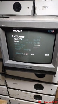 【小七嚴選】SONY PVM-14N6廣播機專業彩色特麗瓏監視器，英