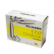 RICHMORE｜RichSoda氣泡水隨手瓶-CO2迷你氣彈(10顆)x5盒