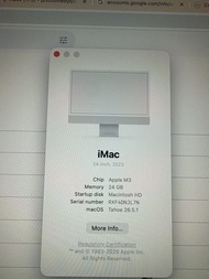 iMac 24吋 Apple M3 2023