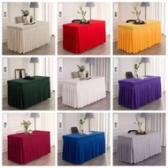 Skirtting 6Ft/4ft Lifetime Table Skirt For Catering Events Hotels Supplies