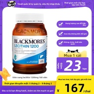 Blackmores | Viên Nang Lecithin Đậu Nành 160 Viên