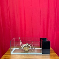 (express) mini fish tank - Square edge aquarium 40x30x30 50x20x20 60x20, 40x23x23 .30x20x20. 20x20x3