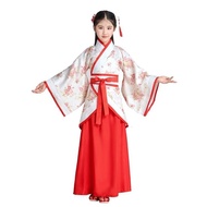 Children Children's Ancient Costume Tang Costume Girls Ancient Costume Fairy Clothing Performance Co