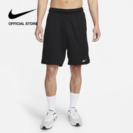 Nike Dri-FIT Mens Totally Knit Training Shorts - Black ไนกี้ กางเกงขาสั้นเทรนนิ่งผู้ชาย Totally - สี