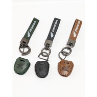 Small Beam Parts HONDA Motorcycle Key Protective Case Ring Leather Retro CBR650R CB650R CB350 CB hon