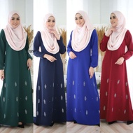 JUBAH HANIM PLUSS SAIZ 4XL SEHINGGA 7XL JUBAH DRESS MUSLIMAH JUBAH FLOWY ABAYA LOOSE MUSLIMAH WEAR