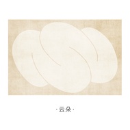 Japanese Minimalist  Living Room Decoration Plush Carpet Soft Rugs for Bedroom Lounge Rug Non-slip F