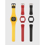 [Powermatic] *New Arrival* Casio G-Shock DWE-5600R-9D Iconic Square Yellow Boxset Watches