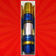 master cover shock belakang nmax pcx cover shock nmax cover shock pcx - gold~biru~chrom pcx.