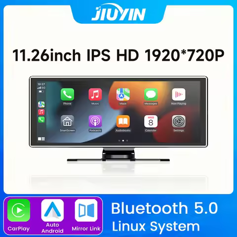 2024 New JIUYIN 11.26inch Universal Car Radio Multimedia Navigation Wireless CarPlay Apple Android A