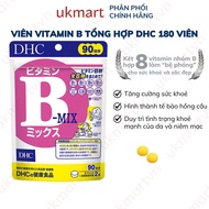 Viên Uống Vitamin B Tổng Hợp DHC Vitamin B Mix 30 - 90 Ngày