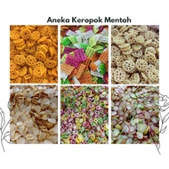 Shrimp Keropok | Color Onion Keropok | Flattered Keropok | Rose Keropok | Keropok