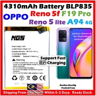 ORIGINAL NGS 4310mAh Battery BLP835 Fit For OPPO RENO 5F / OPPO Reno5 F/ OPPO Reno 5 Lite / OPPO A94