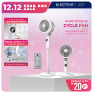 Electrova 8D Electric Cycle Fan with Adjustable Height iPure Series