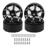 TG001 Beadlock Wheel Rim Hub Reusable Stable Grip 1.9in RC Beadlock W