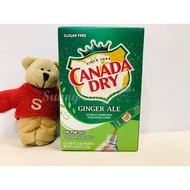 [Sunny Buy] Canada Dry Sugar-Free Classic Ginger Juice Soda Brewing Powder 6 Packs A Box