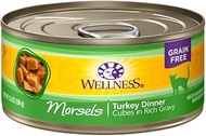 Wellness Complete Health Morsels Cubed Turkey Dinner Canned Cat Food [Weight : 5.5 oz]