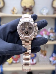 Rolex Daytona 18K 玫瑰金朱古力面