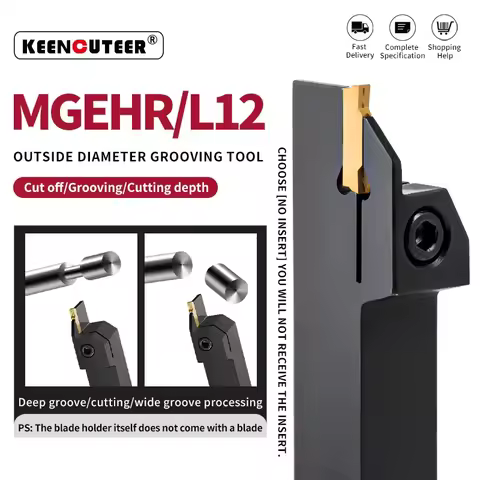 MGEHR1212 Series Outer Grooving Tool Holder MGEHR/L CNC Lathe Turning Cutting Tools Fit For MGMN Car