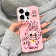 可爱粉色拉布布适用小米15/14/13手机壳civi4Pro红米note129女k60