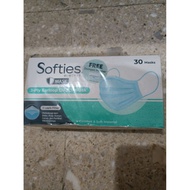 Softies daily mask box contains 30 3-ply earloop daily mask