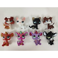 8pcs/lot LPS Action Figure pet shop Cat Dog Dragon Littlest Pet Shop kid toy #5891