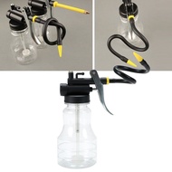 HVLP Oiler Pump Hose Machine Oil Pot Grease Spray Gun Paint Cans Repair Hand Tool High Pressure Lubricator Airbrush