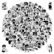 103 Pcs Cute Monochrome Hanako-kun Stickers - Fandom DIY Embellishments for Backpacks, Journals & Sk