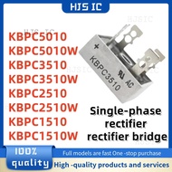 1-5PCS KBPC5010 KBPC5010W KBPC3510 KBPC3510W KBPC2510 KBPC2510W KBPC1510 KBPC1510W Single-phase rect